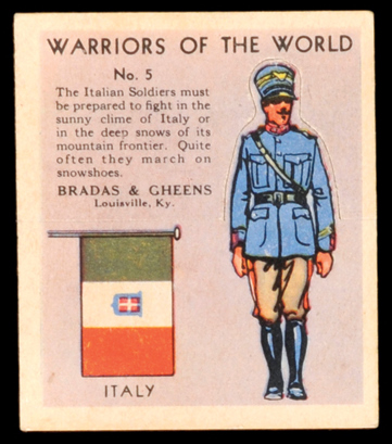 R117 Bradas and Gheens Warriors of the World 05 Italy